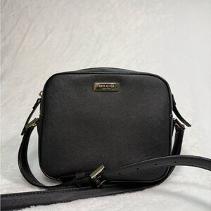 Kate Spade Black Textured Handbag